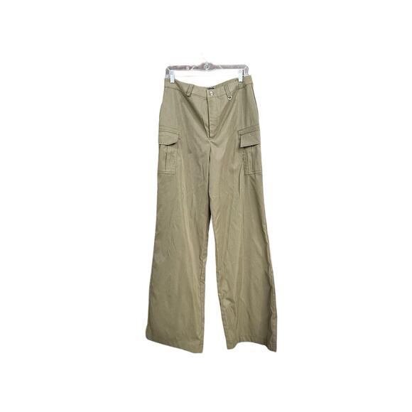 Long Tall Sally Khaki Wide Leg Pants - Picture 1 of 9